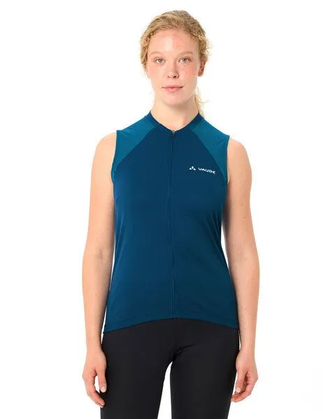 Vaude VAUDE Trikot Women's Matera FZ Tricot SL, Shore blue, – Produktbild 4 von 5