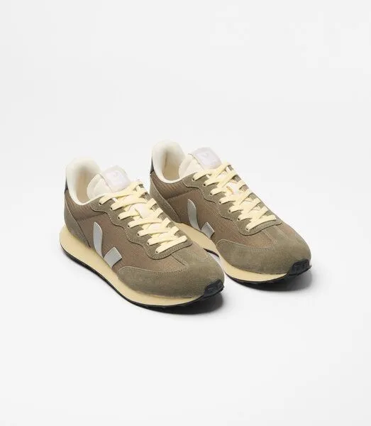 Veja Veja Herren-Sneaker Rio Branco II Ripstop Kaki Oxford Grey Black – Produktbild 5 von 8