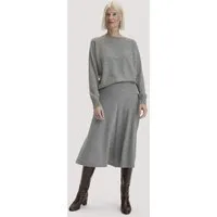 hessnatur hessnatur Strick Rock Midi Regular aus Bio-Schurwolle mit Kaschmir – Produktbild 1 von 1