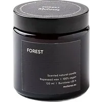 Mulieres Mulieres Natural Candle Forest - Kerze aus Rapsöl mit Waldduft – Produktbild 1 von 1
