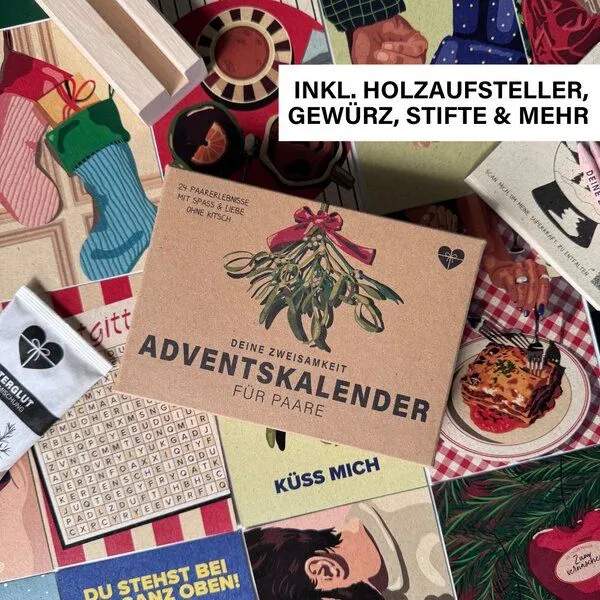 DEINE ZWEISAMKEIT DEINE ZWEISAMKEIT ADVENTSKALENDER FÜR PAARE – Produktbild 4 von 4