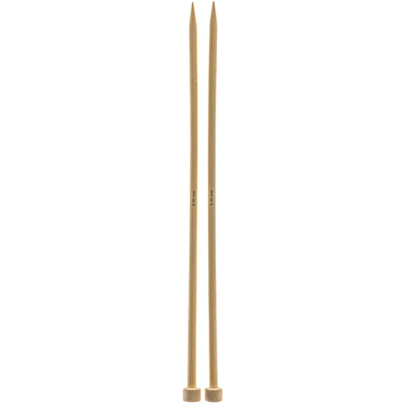 Rico Design Rico Design Jackenstricknadeln 33cm Bambus 8,0 – Produktbild 1 von 1