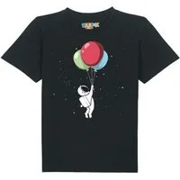 watabout kids watabout.kids T-Shirt Kinder Little Balloon Astronaut, Black, – Produktbild 1 von 1