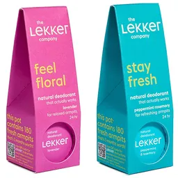 The Lekker Company The Lekker Company Deodorant Lavendel & Pfefferminze Set – Produktbild 1 von 1