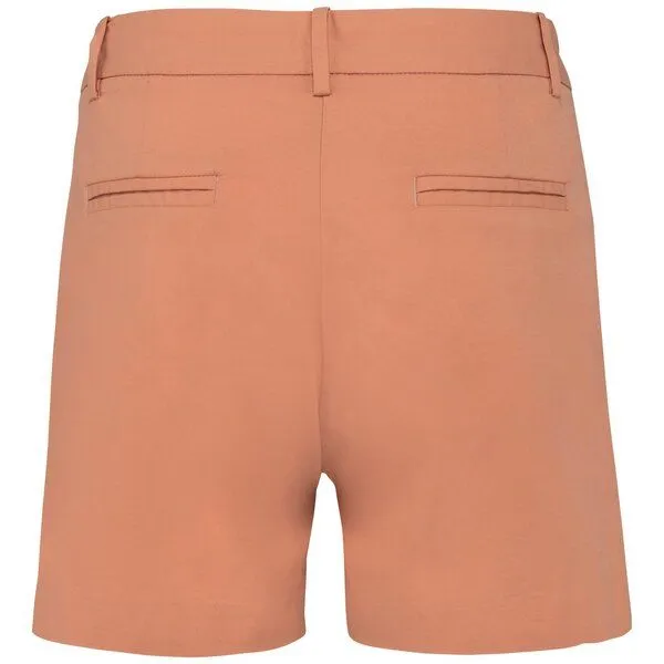 Greenspired Greenspired Umweltfreundliche Chino-Bermuda-Shorts für Damen, Peach, – Produktbild 2 von 2