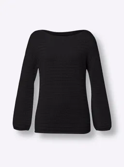 heine Ajourpullover schwarz – Produktbild 1 von 1