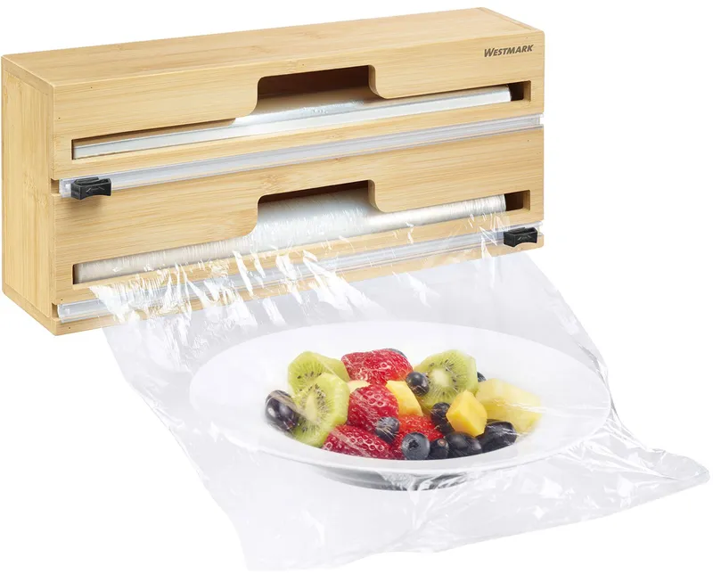 Westmark Westmark Folienspender aus Bambus mit Schneidvorrichtung – Produktbild 2 von 2