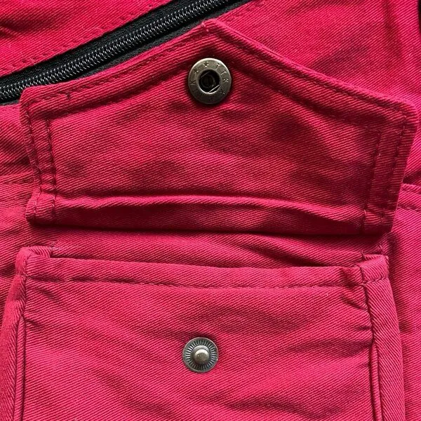 short'n'pietz short'n'pietz handgenähte Gürteltasche mit verstellbarem Gürtel, Pink, – Produktbild 4 von 4
