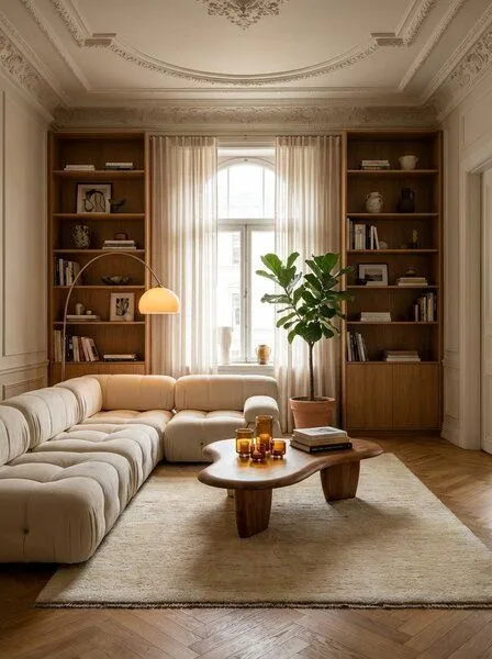 Rugtales Gabbeh Beige „Rugtales“ aus Schurwolle, 123x184 cm, Beige, – Produktbild 2 von 4