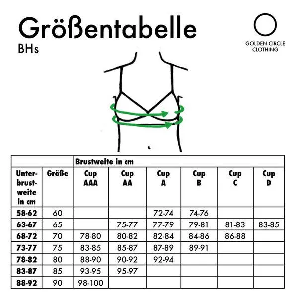 Golden Circle Clothing Golden Circle Clothing Soft BH aus Mesh – Produktbild 4 von 4
