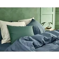 Yumeko Kissenbezug "Yumeko" aus Perkal 300TC, Forest green, – Produktbild 1 von 1