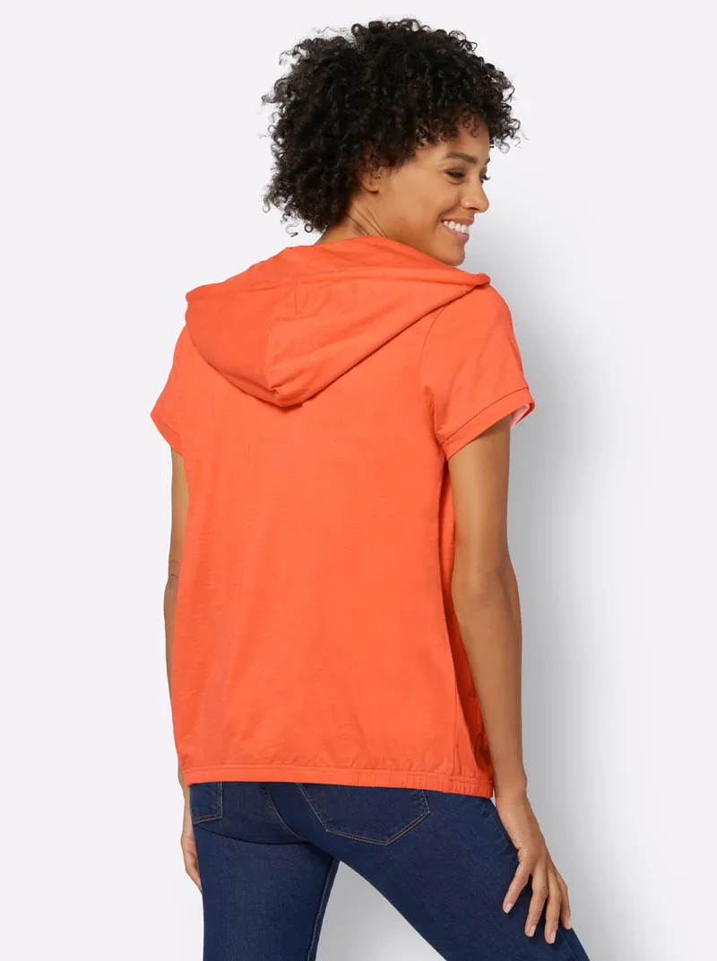 Witt Sweatjacke, Orange, – Produktbild 2 von 2
