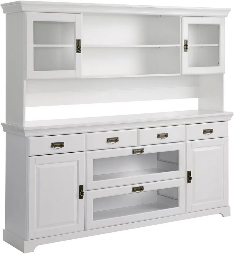 OTTO home Buffet Rügen FSC® zertifiziertes Massivholz, im Landhausstil, Weiß, – Produktbild 7 von 8