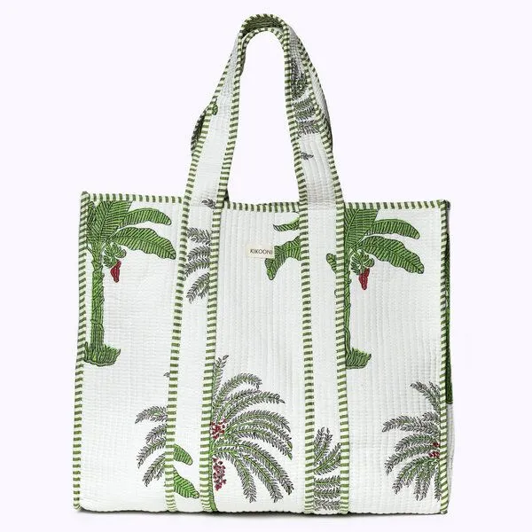 KIKOONI KIKOONI handgefertigter XL Shopper, Holiday love, – Produktbild 1 von 4