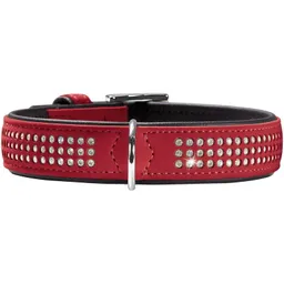 Dog Sport Dog Sport HUNTER Hundehalsband softie triluxe rot M-L – Produktbild 1 von 1