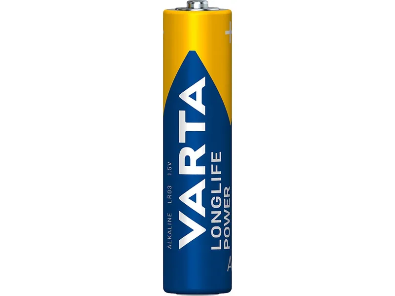 Varta Varta Alkaline-Batterien "Longlife Power" Micro AAA, LR03, 1,5V, 40 Stk. – Produktbild 1 von 1