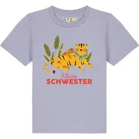 watabout kids watabout.kids T-Shirt Kinder Tiger Kleine Schwester, Lavender, – Produktbild 1 von 1