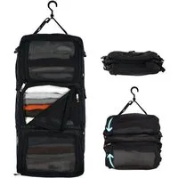 TRAVEL DUDE TRAVEL DUDE Hängende Packwürfel, Packing Cubes, Packtaschen, Kofferorganizer mit Kompression aus recycelten Plastikflaschen – Produktbild 1 von 1
