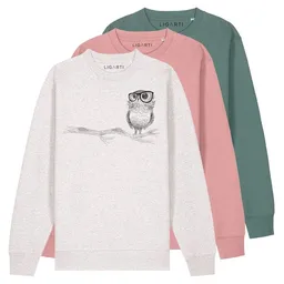 LIGARTI Pullover – Brilleneule – LIGARTI Tiermanufaktur – Produktbild 1 von 1