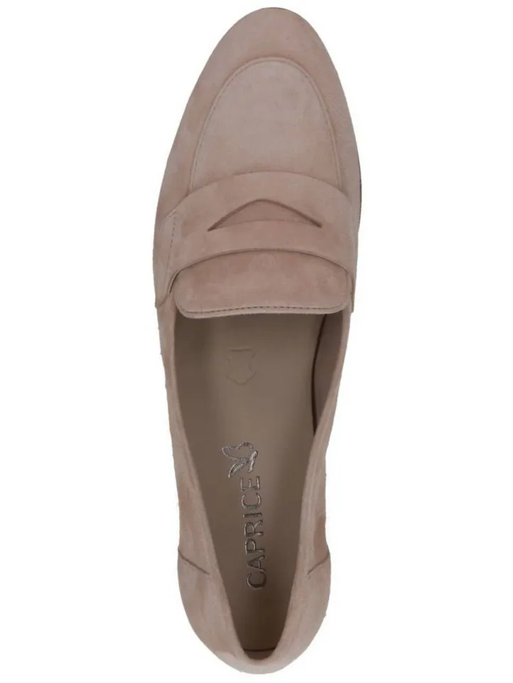 Caprice Caprice Slipper Veloursleder . Slipper, Beige|braun, – Produktbild 3 von 5