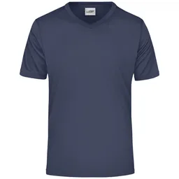 James & Nicholson James & Nicholson Herren T-Shirt Active-V JN736 Gr. M navy – Produktbild 1 von 1