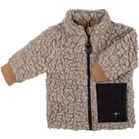 Pure pure by Bauer PURE PURE by Bauer Kinder Jacke Bio-Schurwolle Plüsch kaschmir Gr.86/92, Braun, – Produktbild 1 von 1