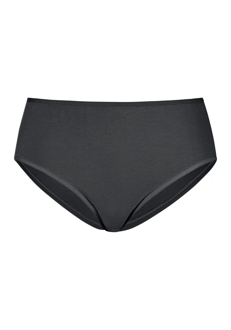 petite fleur by Lascana Hüftslip beige, schwarz, Beige, schwarz, – Produktbild 1 von 3