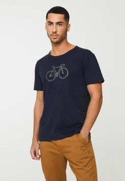 recolution Herren T-Shirt aus weicher Baumwolle (Bio) | BAY SIMPLE BIKE recolution – Produktbild 1 von 1
