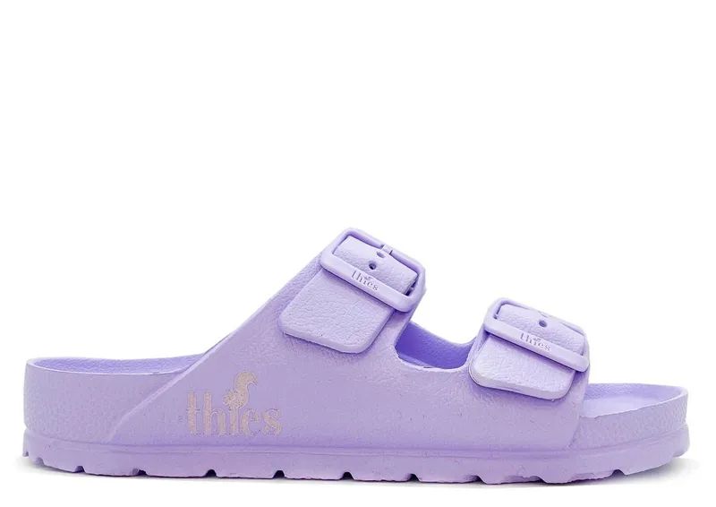 thies thies 1856 Ecofoam Sandal Vegan Sandale, Lila, – Produktbild 2 von 5