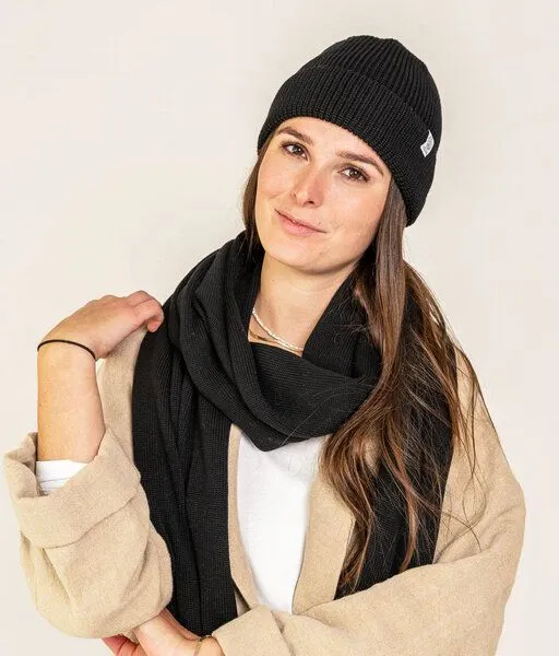 obumi obumi Mütze aus Bio Baumwolle, Black, – Produktbild 3 von 4