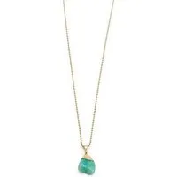 Crystal and Sage Crystal and Sage Amazonit Halskette, Vergoldet, – Produktbild 1 von 1