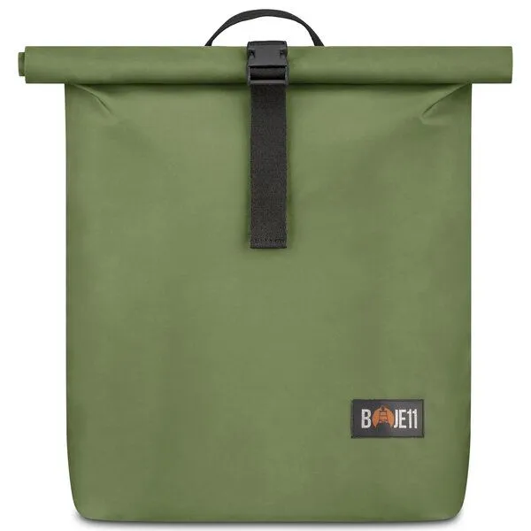 BOJE11 BOJE11 Rucksack aus alten Fischernetzen und recyceltem Plastik, Military (grün), – Produktbild 3 von 5