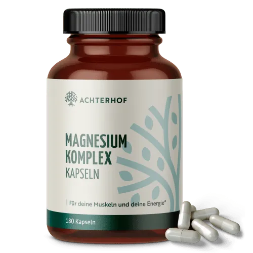 vom Achterhof Magnesium Komplex (180 Kapseln) – Produktbild 1 von 1