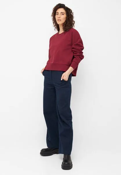 Givn Berlin Givn Berlin Sweatshirt HEDI aus Bio-Baumwolle, Rot, – Produktbild 2 von 4