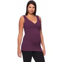 Milchshake Milchshake VARIO Cache-Coeur Umstands- und Stilltop, Aubergine, – Produktbild 1 von 1
