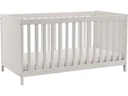 Babybett "Solvita" 140x70 cm, Kiefer weiß – Produktbild 1 von 1