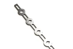 Two Hands BIO Two Hands BIO Schlangenverbinder - 1 m - Edelstahl – Produktbild 1 von 1