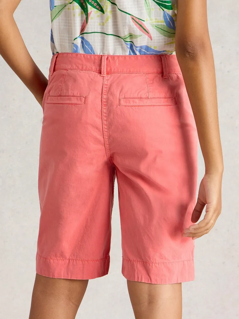 White Stuff Shorts Hayley aus Bio-Baumwolle - 52/R, Mittelrosa, – Produktbild 4 von 4