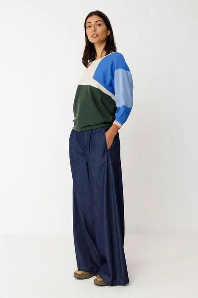 SKFK SKFK Strickpullover NAIKE, Multicolour, – Produktbild 5 von 5