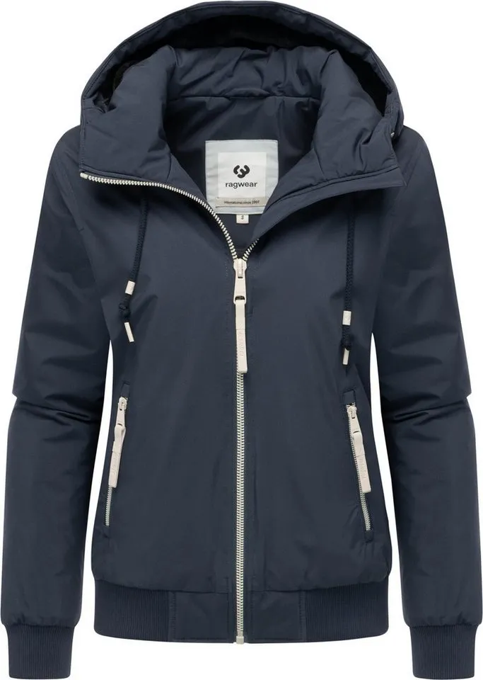 ragwear ragwear Bomberjacke Oggie Warm YOUMODO Wasserdichte Outdoorjacke mit Kapuze, Blau, – Produktbild 5 von 5