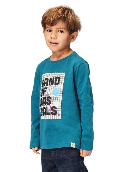 Band of Rascals Band of Rascals School Block Longsleeve, Petrol, – Produktbild 1 von 4