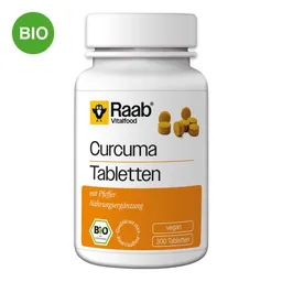 Raab Raab Vitalfood Curcuma Bio Tabletten – Produktbild 1 von 1