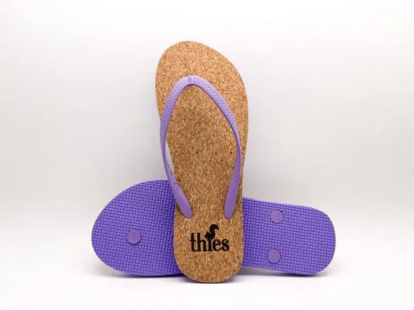thies Vegane Eco Cork Thies Flips, Lavender (lavendel), – Produktbild 2 von 4