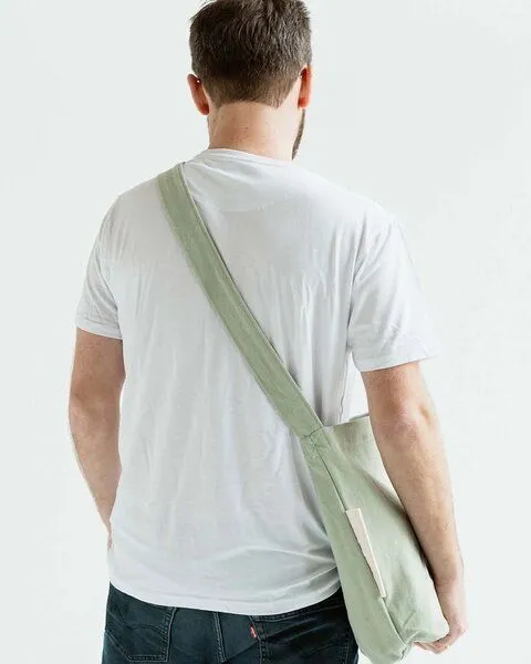 TINTOK TINTOK Mira Canvas Tasche 100 % Bio-Baumwolle GOTS-zertifiziert, Sea foam, – Produktbild 4 von 4