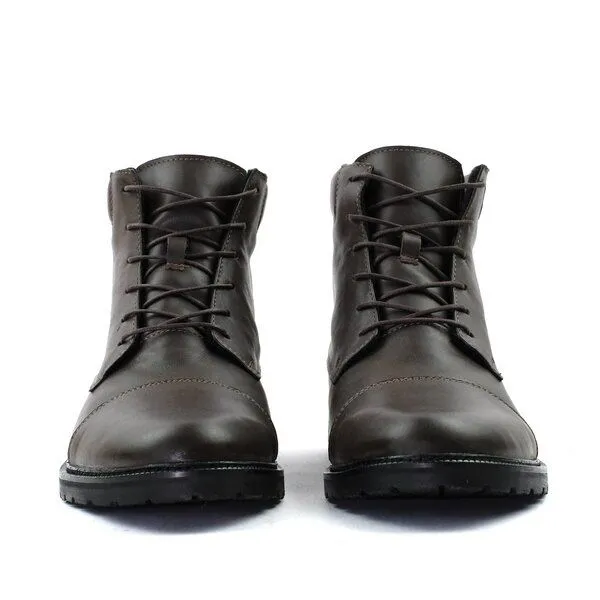 SORBAS SORBAS '93 Leder Stiefel zum Schnüren, Braun, – Produktbild 4 von 8