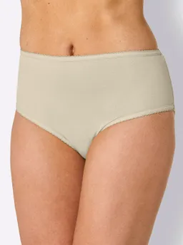 Witt Hüftslip steingrau + sand + bordeaux – Produktbild 1 von 1