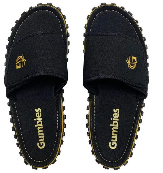 Gumbies Gumbies Strider - Nachhaltige Pantoletten aus recyceltem Material, Schwarz, – Produktbild 2 von 4