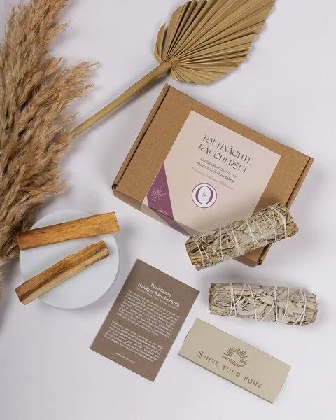 Oh Shanti Oh Shanti Räucherset Rauhnächte mit Palo Santo & Salbei – Produktbild 2 von 4