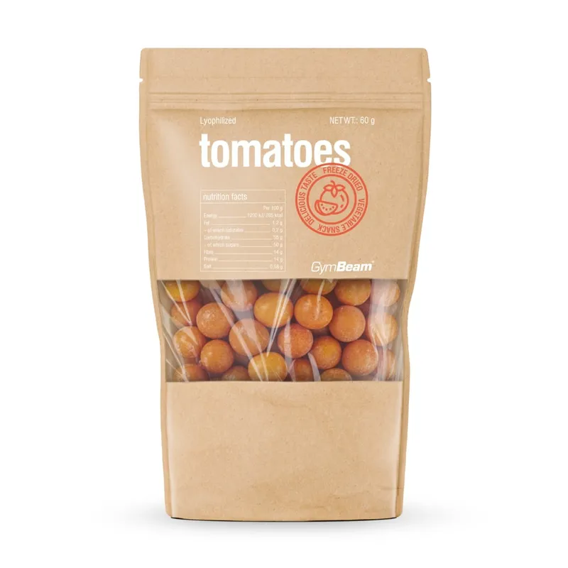 GymBeam Food GymBeam Gefriergetrocknete Tomaten 60 g – Produktbild 1 von 1