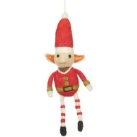Felt So Good felt so good Elfen Weihnachtsanhänger aus Filz – Produktbild 1 von 1